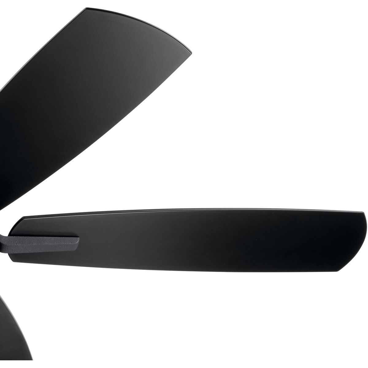 Lydra 52 inch Distressed Black with Walnut Blades Ceiling Fan