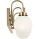 Hex LED 22.75 inch Champagne Bronze Bathroom Vanity Light Wall Light