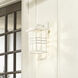 Beacon Square 1 Light 14 inch White Outdoor Wall, Medium