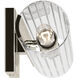 Jemsa 2 Light 18 inch Polished Nickel Wall Sconce Wall Light