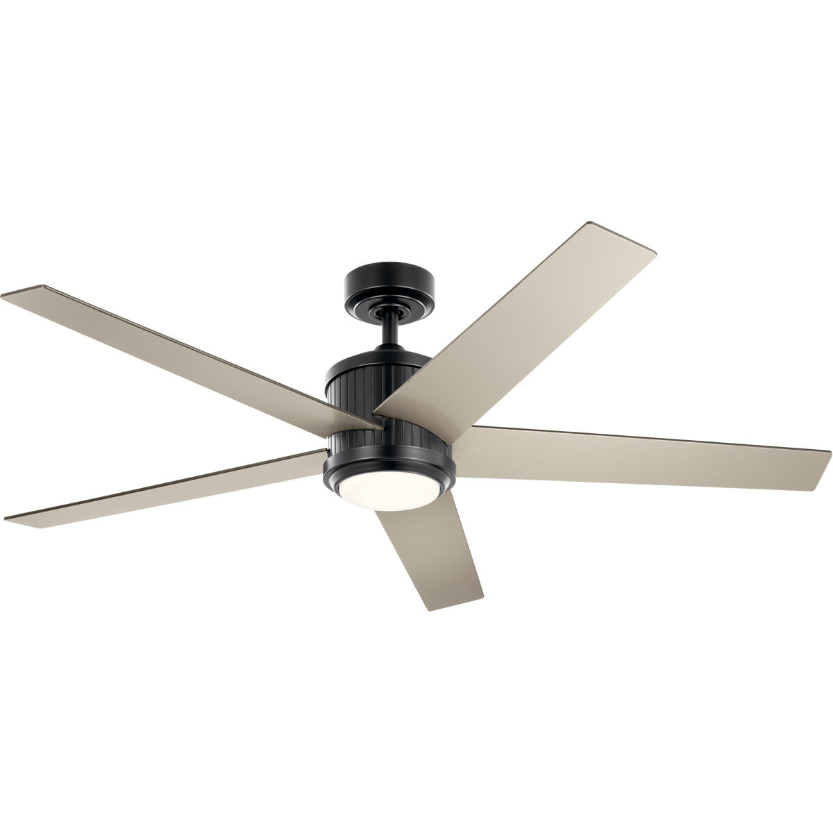 Brahm 56 inch Satin Black Ceiling Fan