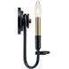 Capitol Hill 2 Light 10 inch Black Wall Bracket Wall Light