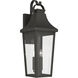 Cleary 3 Light 30 inch Olde Bronze Outdoor Wall Light