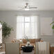 Renew Select 52 inch Brushed Stainless Steel with Silver Blades Ceiling Fan