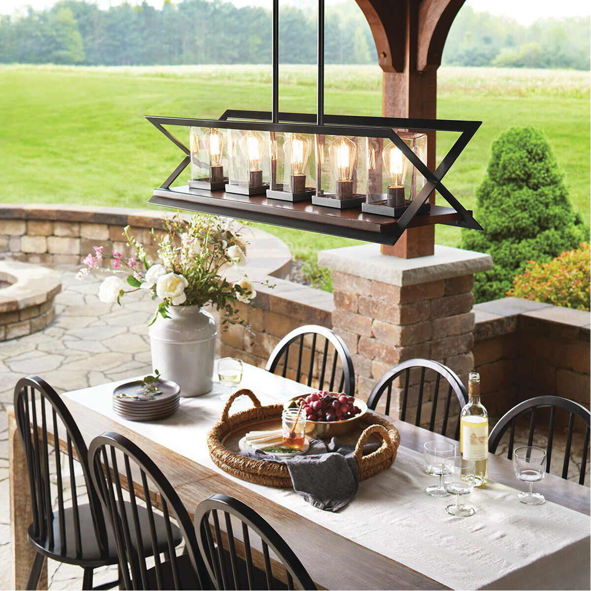 Outdoor chandeliers top