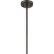 Everly 1 Light Olde Bronze Pendant Ceiling Light