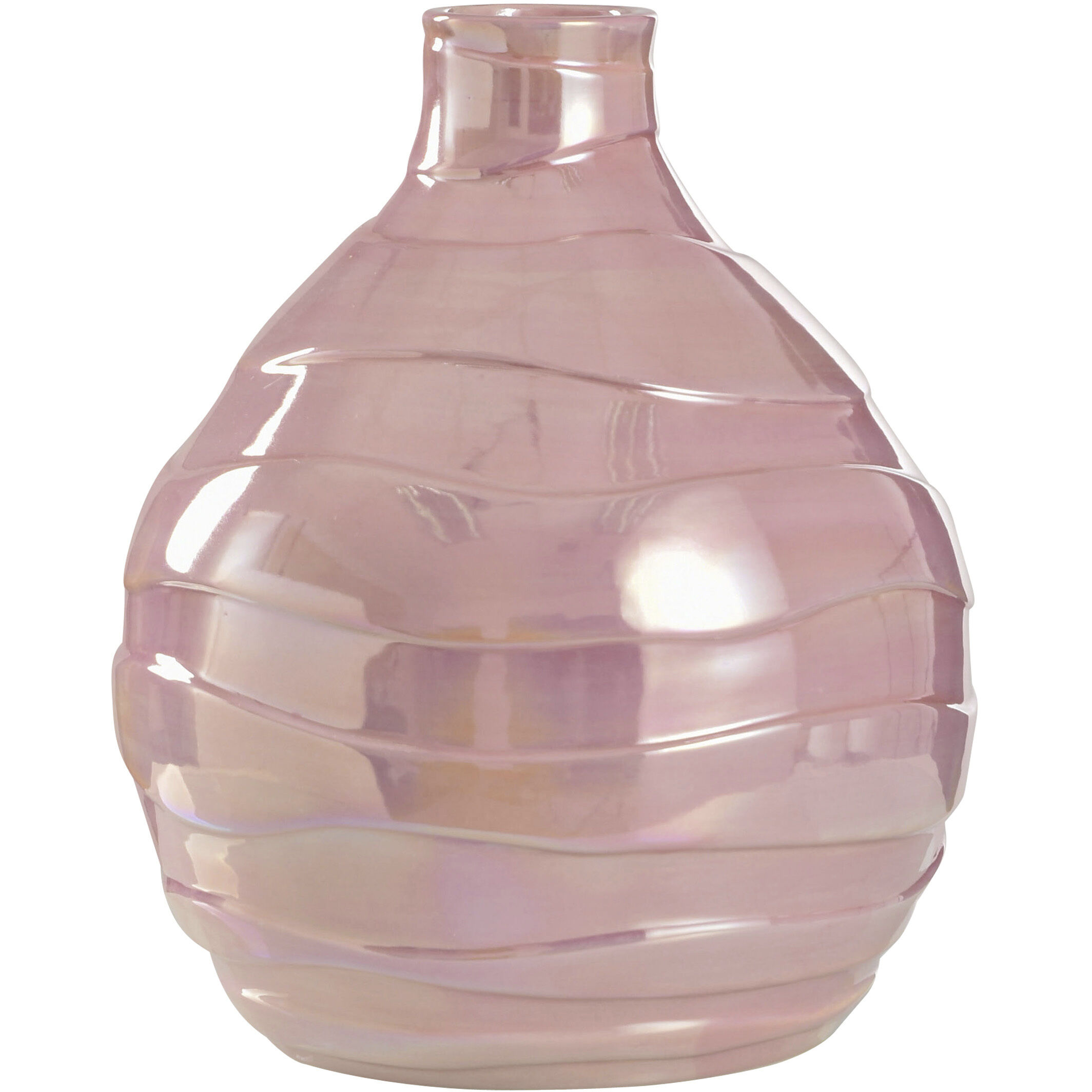 Pearlescent 12.5 X 10.5 inch Vase
