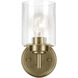 Winslow 1 Light 4.75 inch Natural Brass Wall Sconce Wall Light
