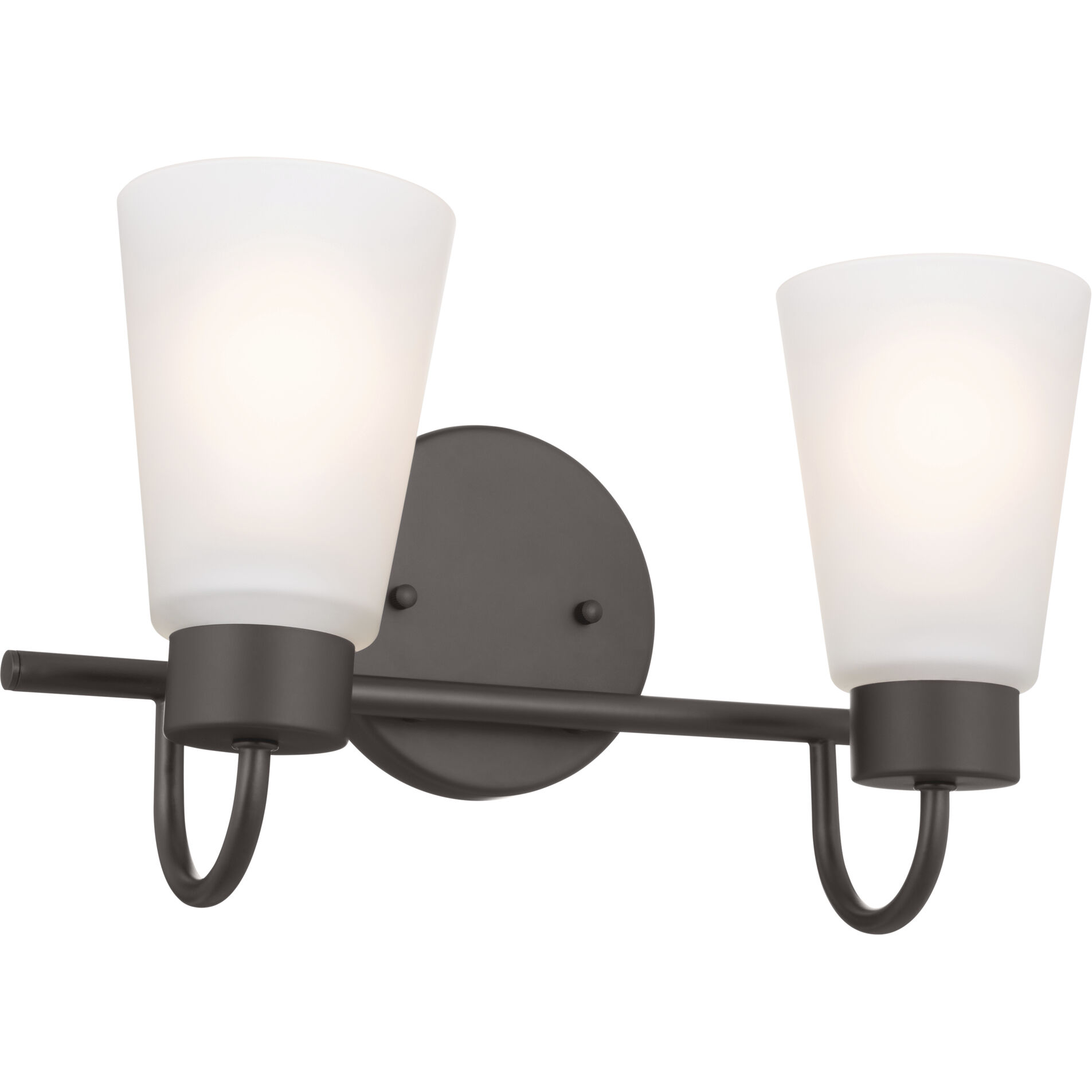 Erma 2 Light 13.5 inch Olde Bronze Bath Vanity Light Wall Light, 2 Arm