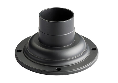 Accessory 4 inch Weathered Zinc Pedestal Mount