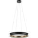 Larousse LED Black Chandelier Ceiling Light