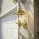 Bay Shore 1 Light 16 inch Polished Brass Outdoor Wall, Medium