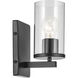 Crosby 1 Light 4.5 inch Black Wall Sconce Wall Light