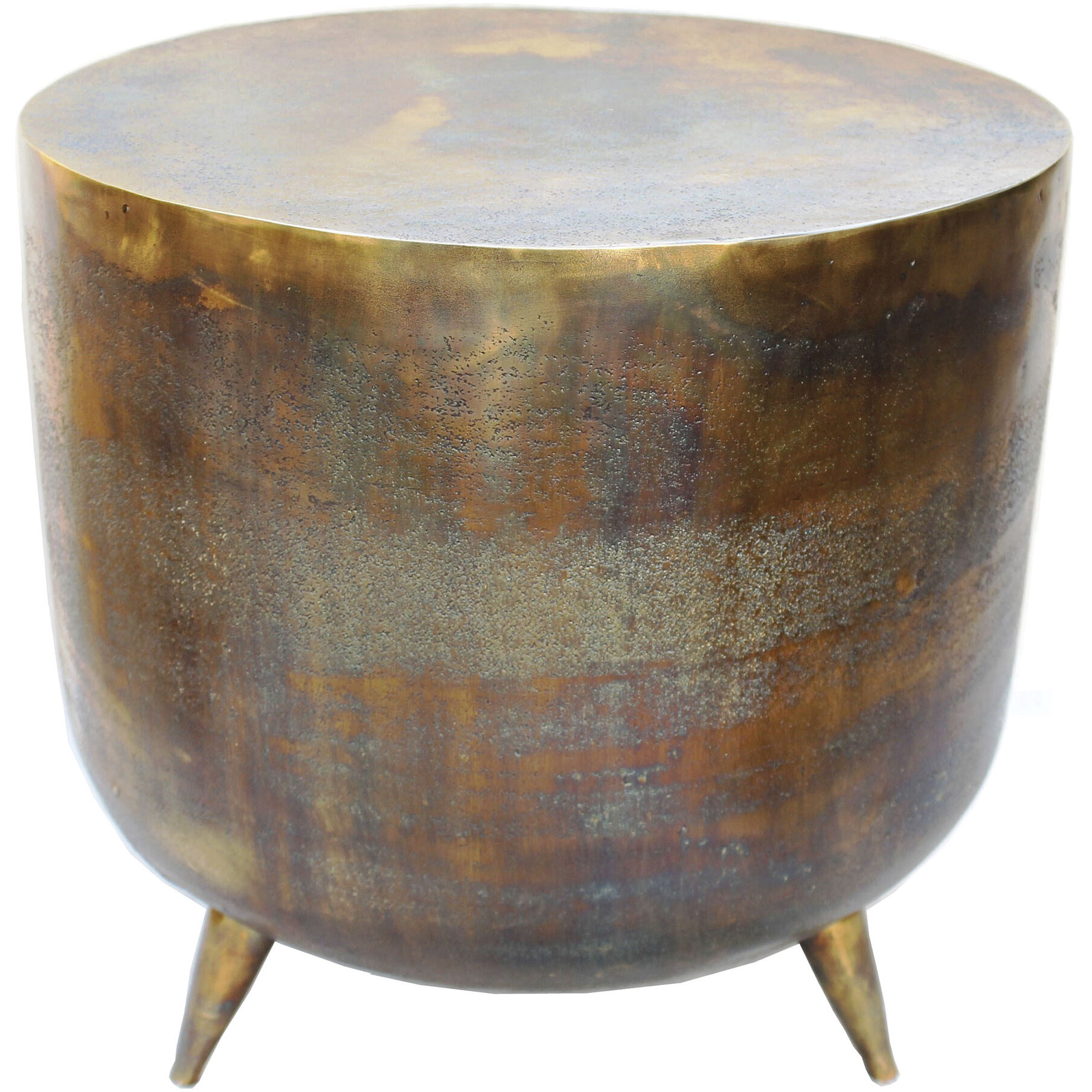 Kettel 19 X 19 inch Gold Accent Table