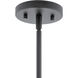 Crosby 1 Light 6 inch Black Mini Pendant Ceiling Light