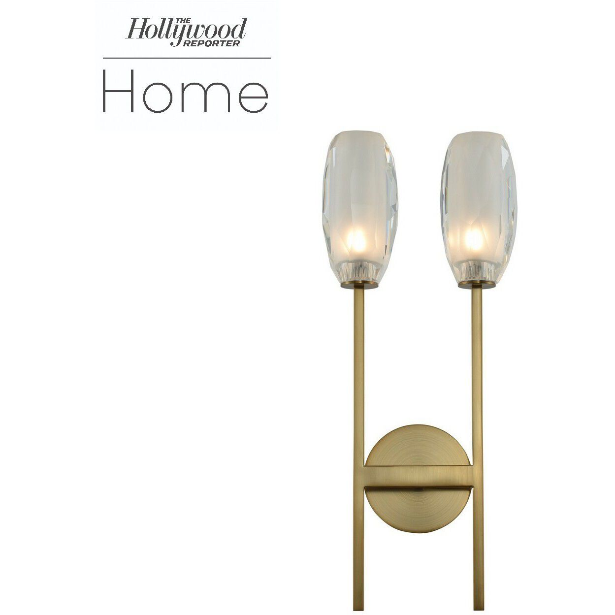 June Wall Sconce Wall Light in Winter Brass