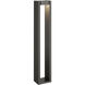 Independence 12 AC/DC 5 watt Textured Architectural Bronze Aimed Bollard in 2700K