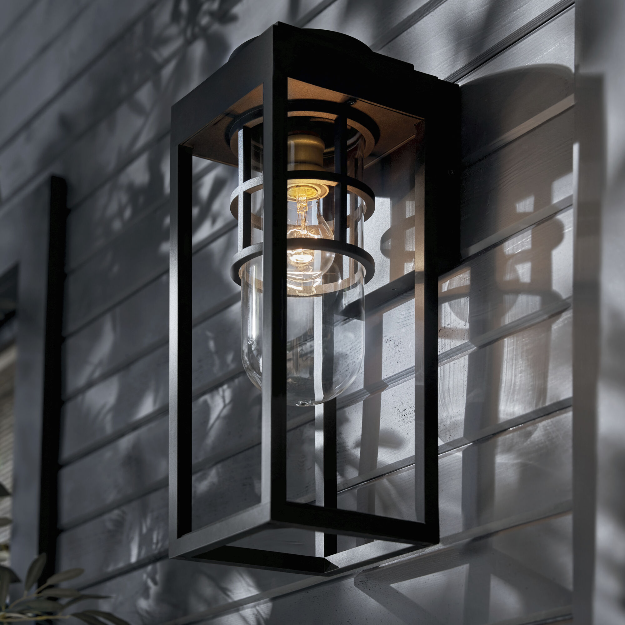 Kichler 59138BKT Hone 1 Light 18 inch Black Textured Outdoor Wall