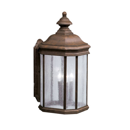 Kirkwood 3 Light 9.75 inch Outdoor Wall Light