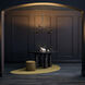 Palmela 6 Light Lacquered Bronze Chandelier Ceiling Light