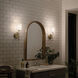 Ali Wall Sconce Wall Light in Brushed Natural Brass