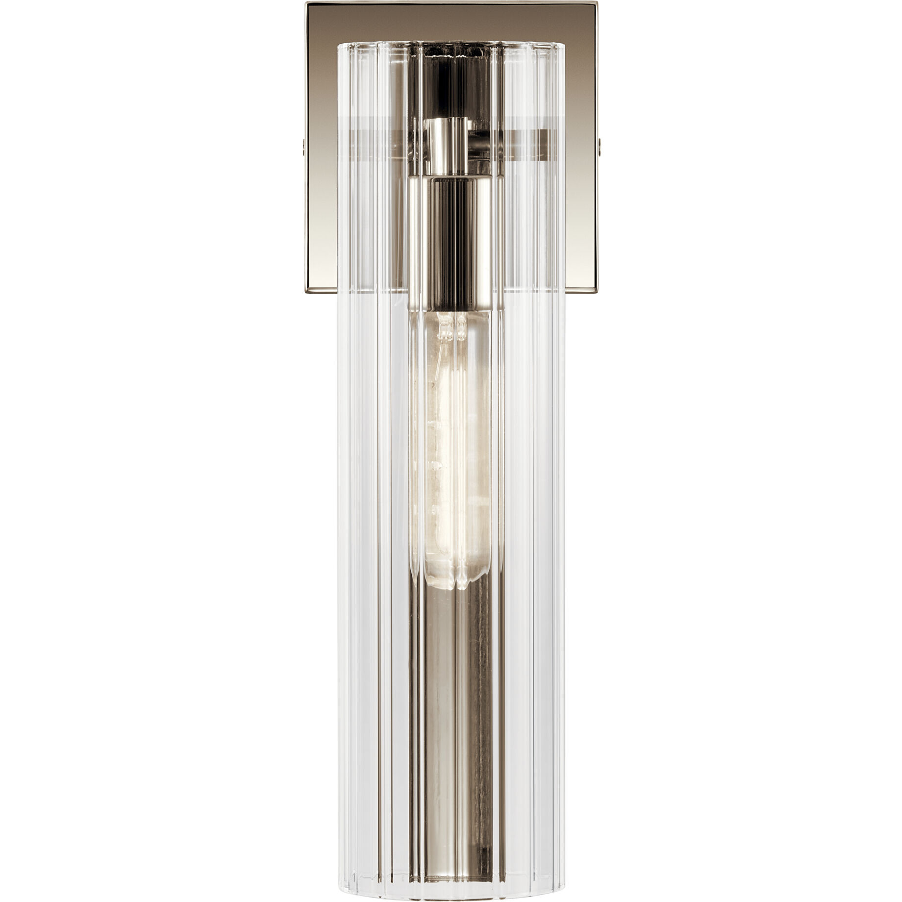 Jemsa 1 Light 4.75 inch Polished Nickel Wall Sconce Wall Light
