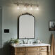 Avery 4 Light 33 inch Brushed Nickel Wall Mt Bath 4 Arm Wall Light