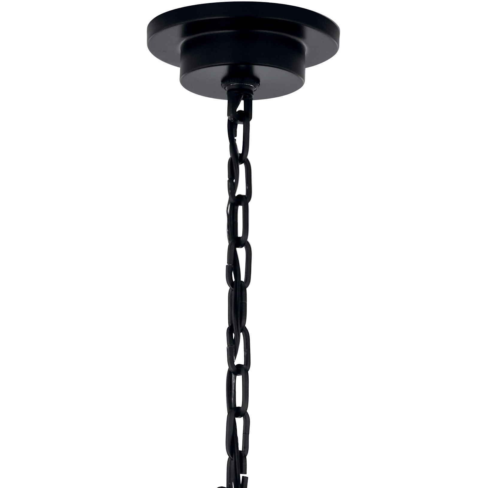 Carrick 6 Light Black Chandelier Ceiling Light, 1 Tier Small