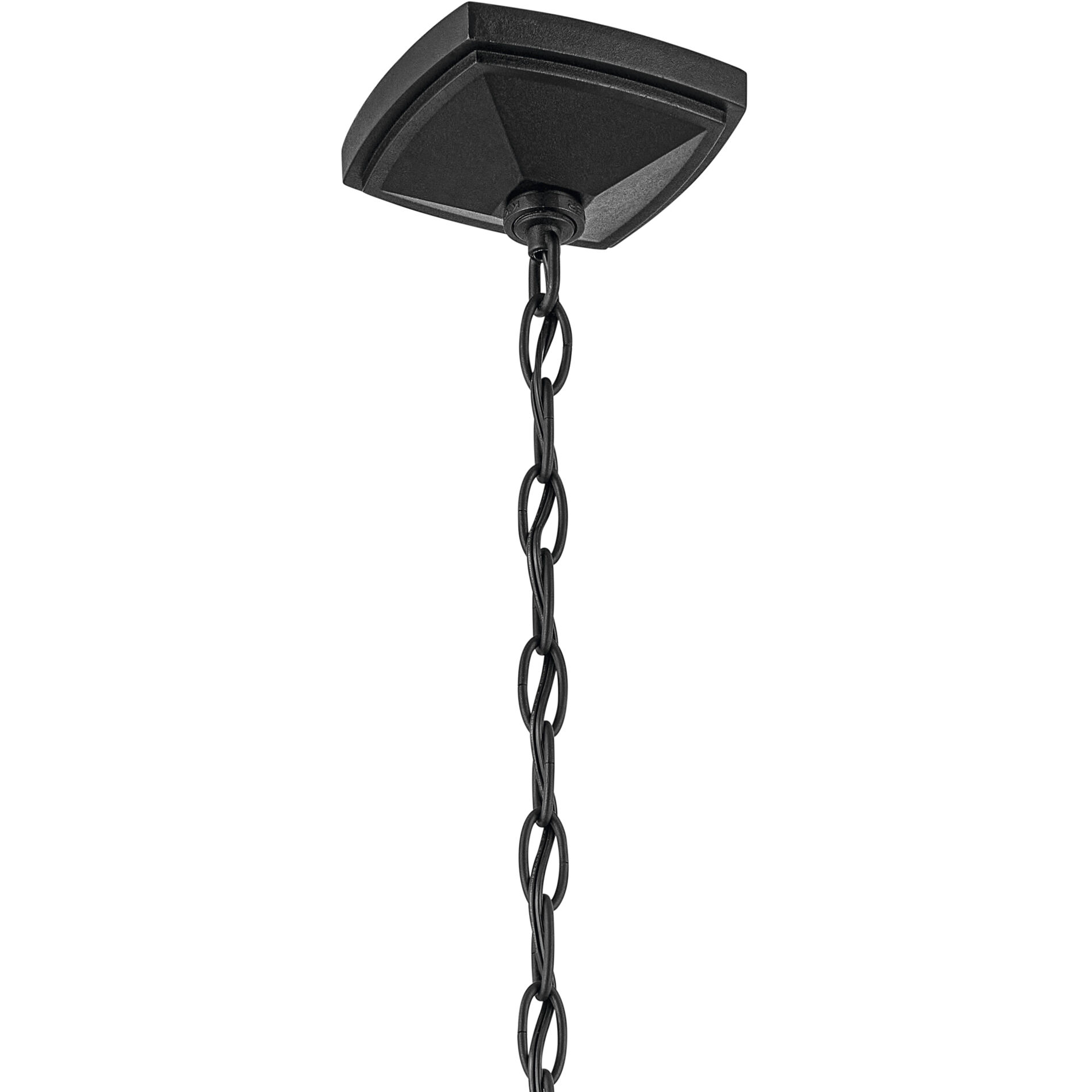 Forestdale 4 Light 10 inch Textured Black Outdoor Hanging Pendant