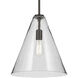 Everly 1 Light Olde Bronze Pendant Ceiling Light