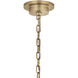 Carrick 6 Light Champagne Bronze Chandelier Ceiling Light, 1 Tier Small