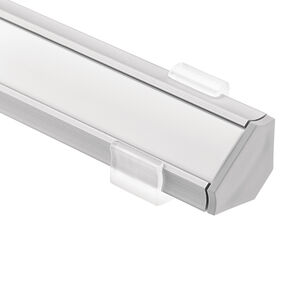 Ils Te Series Silver 24 inch LED Tape Light Channel