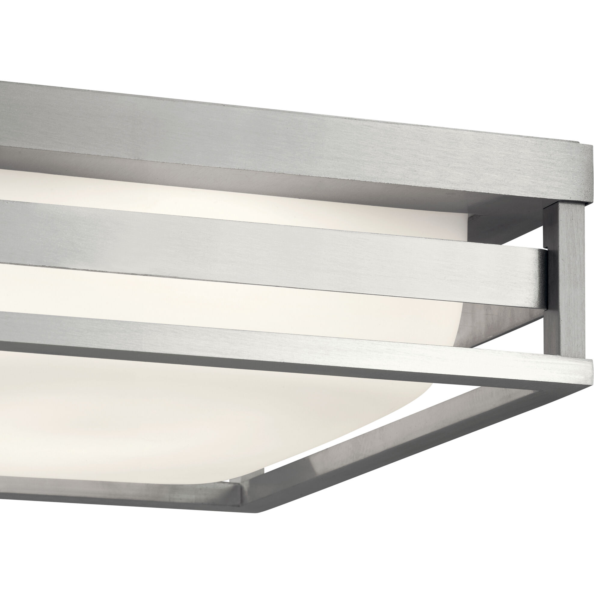 Ryler LED 12 inch Brushed Aluminum Outdoor Flush & Semi Flush Mt