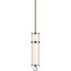 Riven LED Champagne Bronze Mini Pendant Ceiling Light