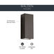 Walden LED 12 inch Architectural Bronze Outdoor Wall, Medium