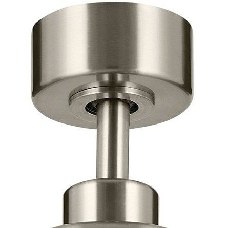 True 52 inch Brushed Stainless Steel with Silver Blades Ceiling Fan