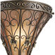 Marchesa 1 Light 13 inch Terrene Bronze Wall Sconce Wall Light