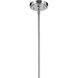 Everly 1 Light Chrome Pendant Ceiling Light