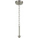 Crosby 9 Light Brushed Nickel Chandelier Ceiling Light