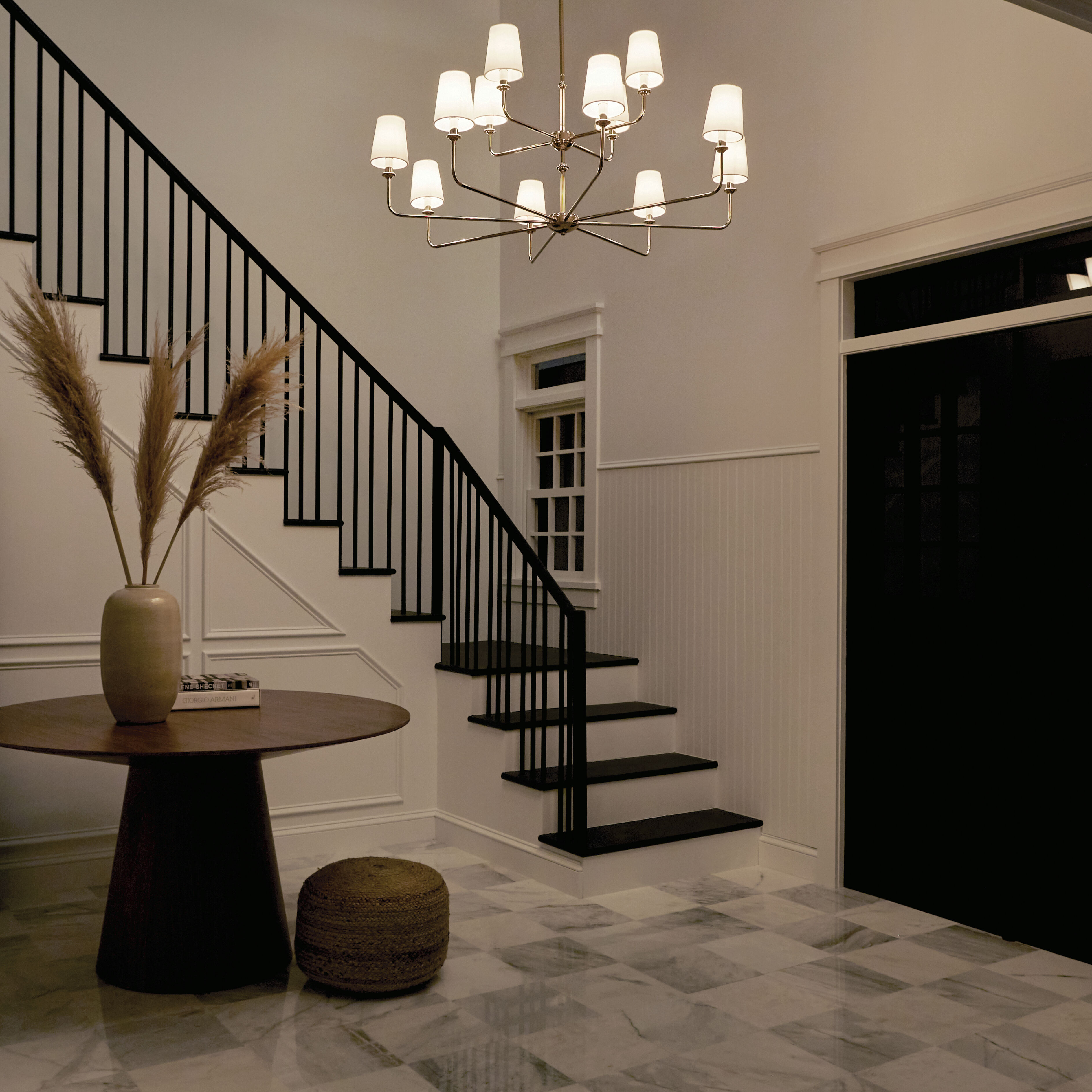 Pallas 12 Light 42.75 inch Polished Nickel Chandelier Ceiling Light