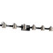 Trabek 6 Light 120 Black Rail Light Ceiling Light