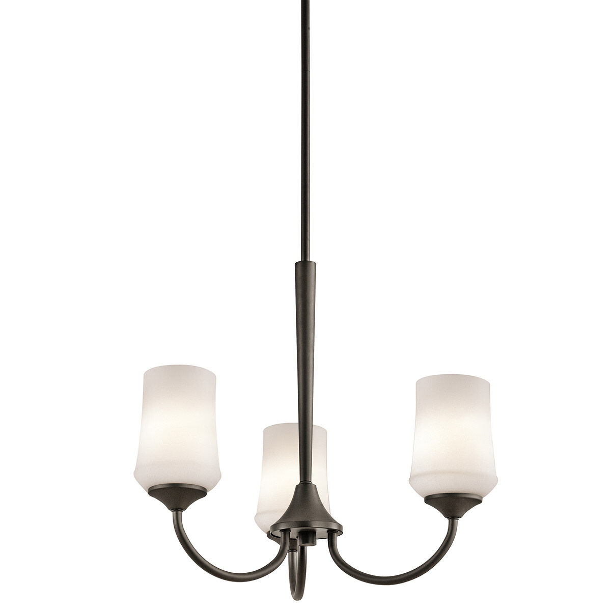 Aubrey 3 Light 21.5 inch Olde Bronze Chandelier 1 Tier Small Ceiling Light in Incandescent, 1 Tier Small