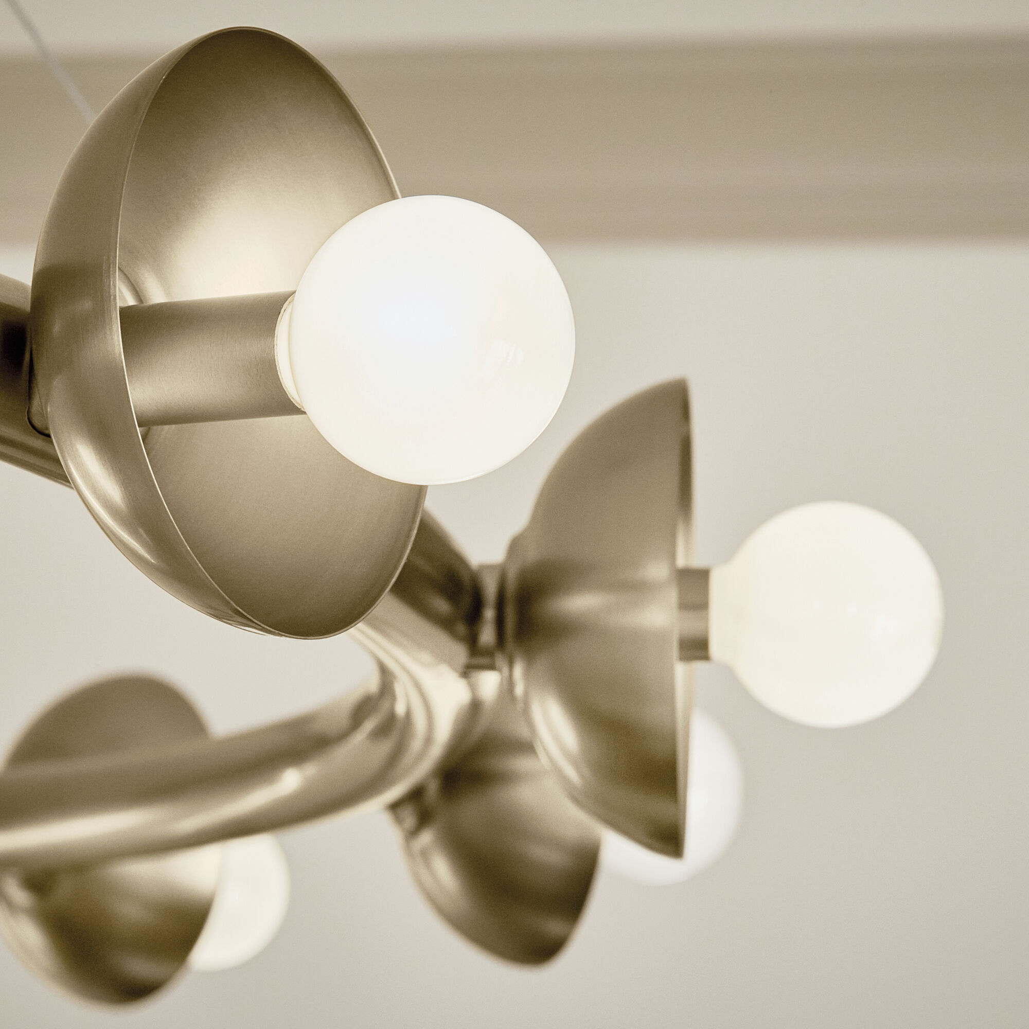 Palta 15 Light Champagne Bronze Chandelier Ceiling Light, 1 Tier, Large