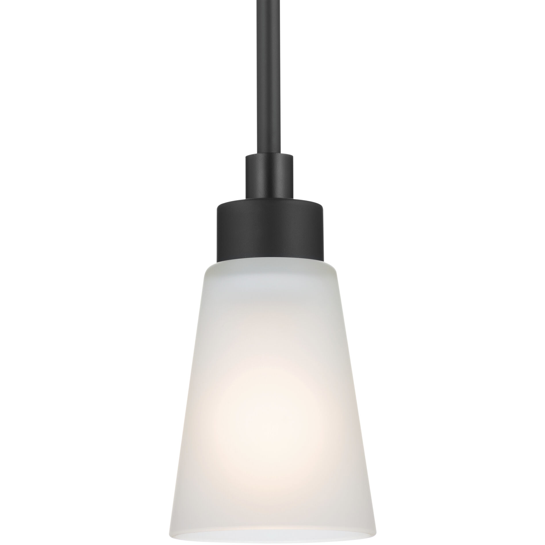 Erma 1 Light Black Mini Pendant Ceiling Light