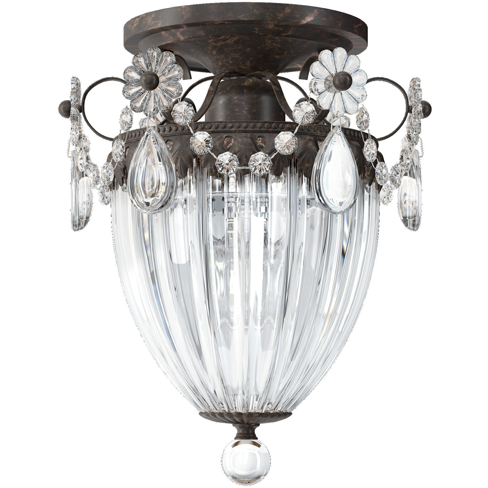 Bagatelle 1 Light Semi-Flush Mount