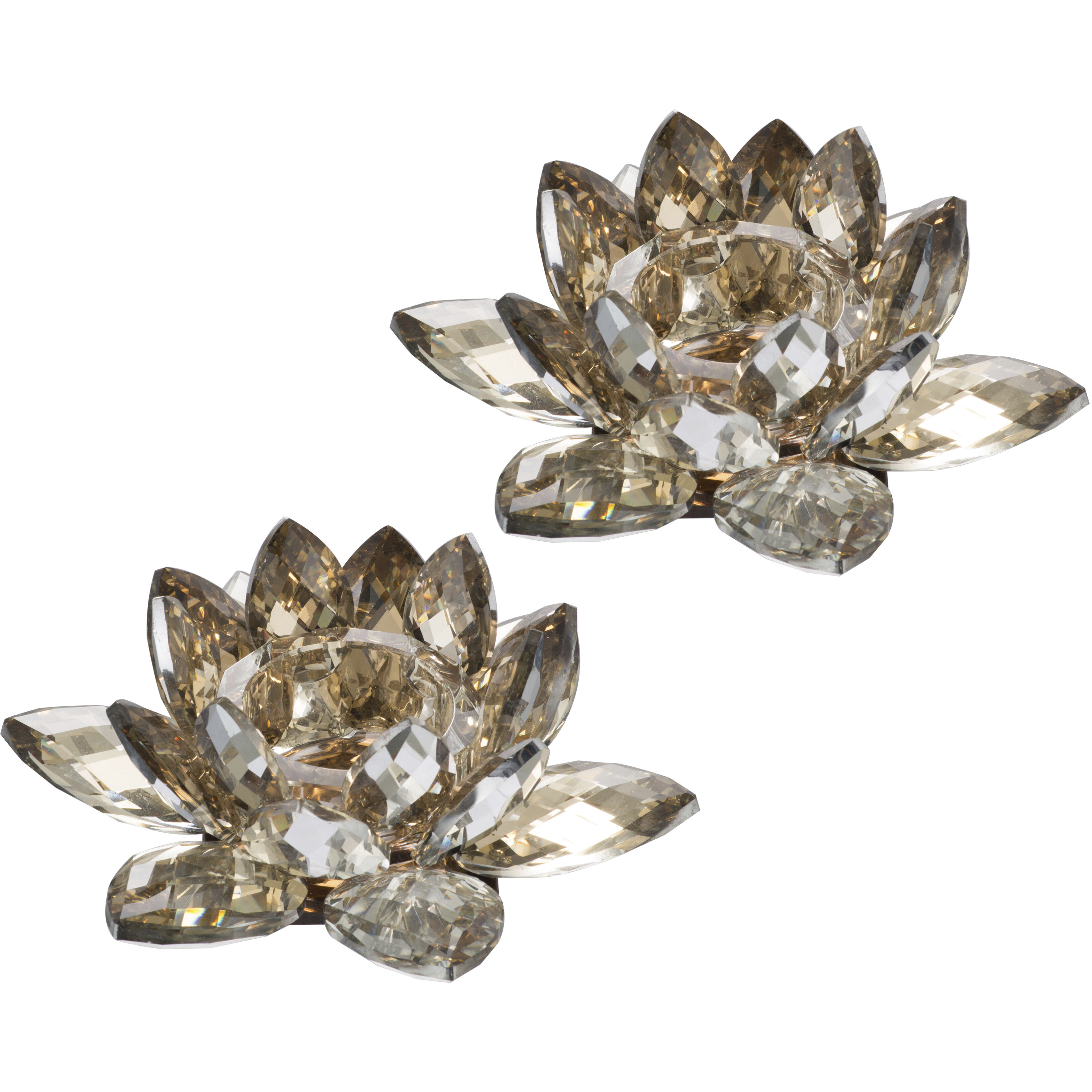 Lotus 5.9 X 2.2 inch Candleholder