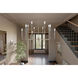 Alvaro 12 Light Polished Nickel Chandelier Multi Tier Ceiling Light, Multi Tier