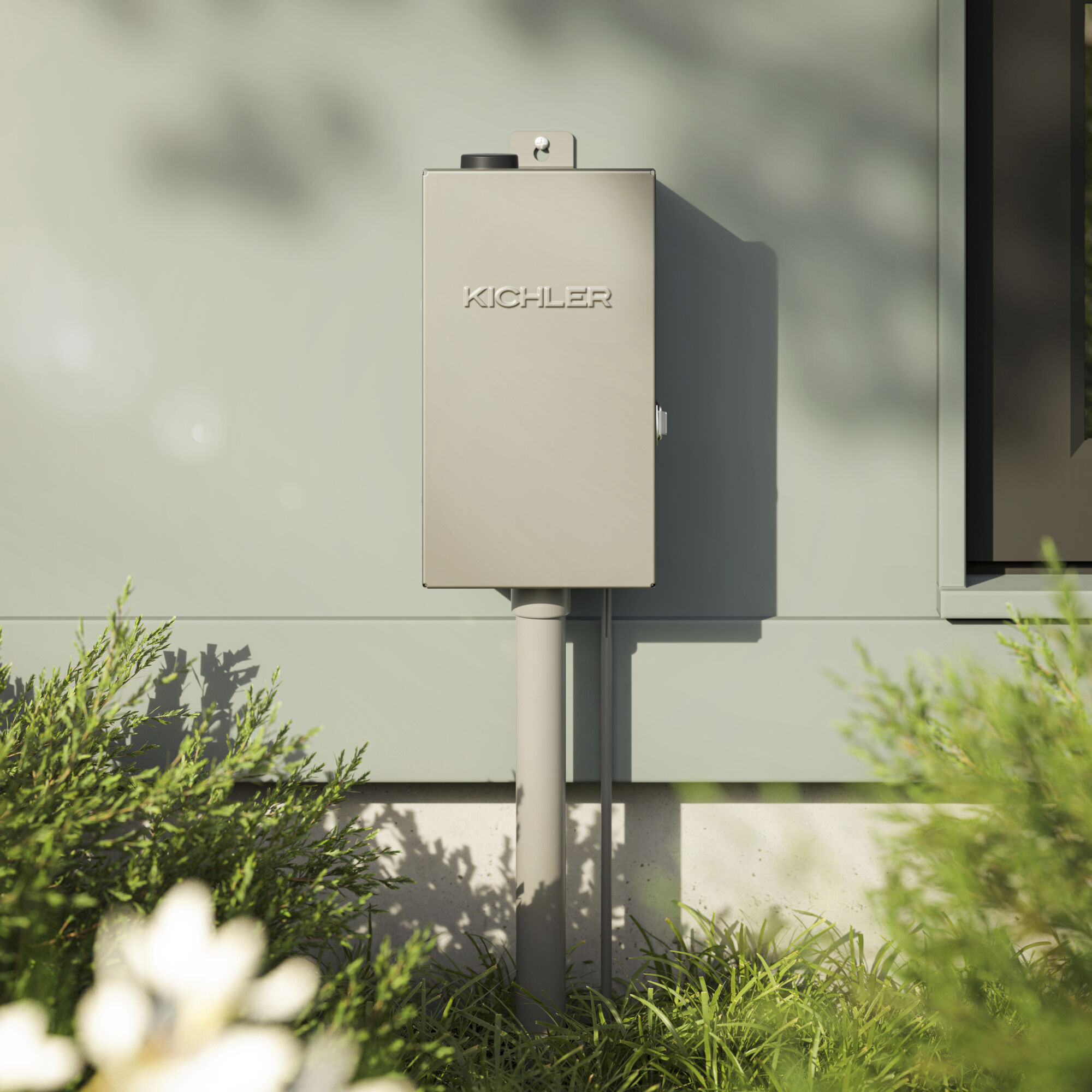 Kichler 15SCT300SS Smart Control 120 Stainless Steel Landscape 12V Transformer