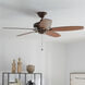 Renew Es 52 inch Oil Brushed Bronze with Walnut Blades Ceiling Fan
