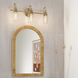Kavi 3 Light 23 inch Champagne Bronze Vanity Light Wall Light